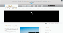 Desktop Screenshot of hotel-rivadelsole.com